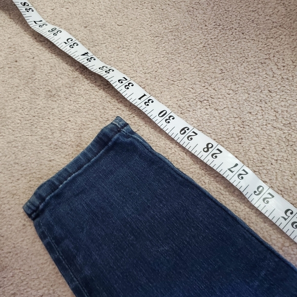 7 for all Mankind Stretch Dark Wash Skinny Jeans 27 - Picture 5 of 10